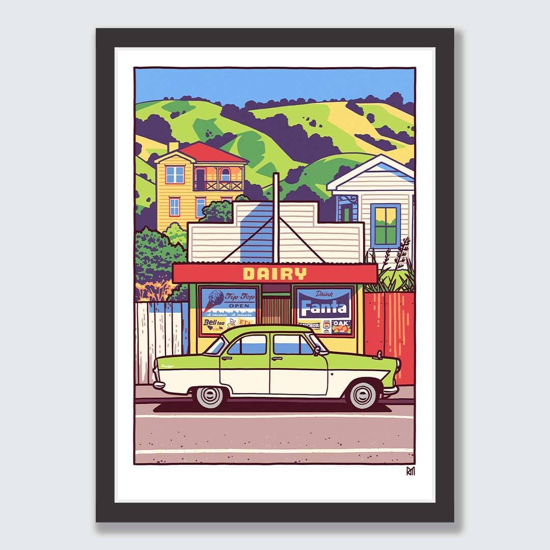 In The Summertime Art Print by Ross Murray
