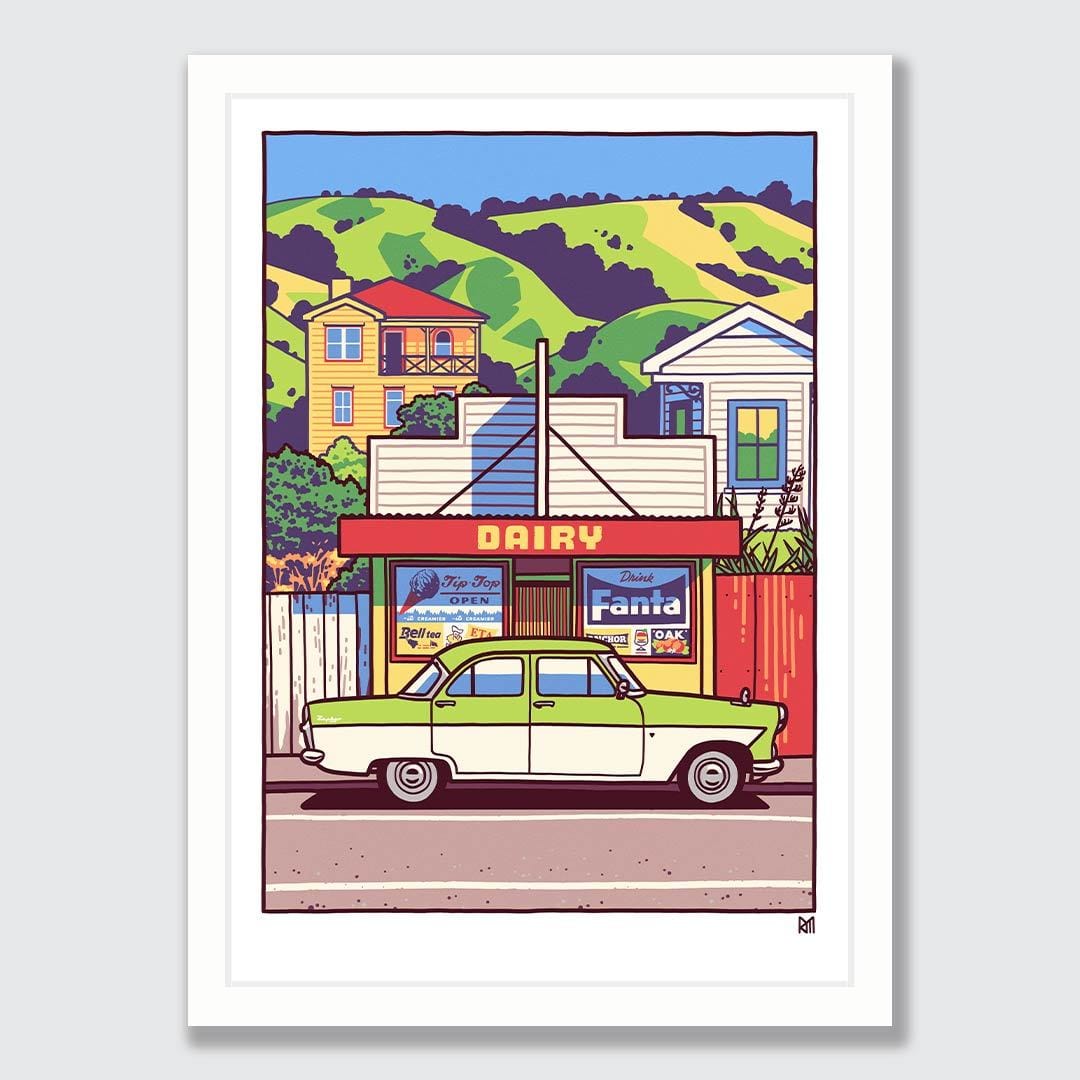 In The Summertime Art Print by Ross Murray