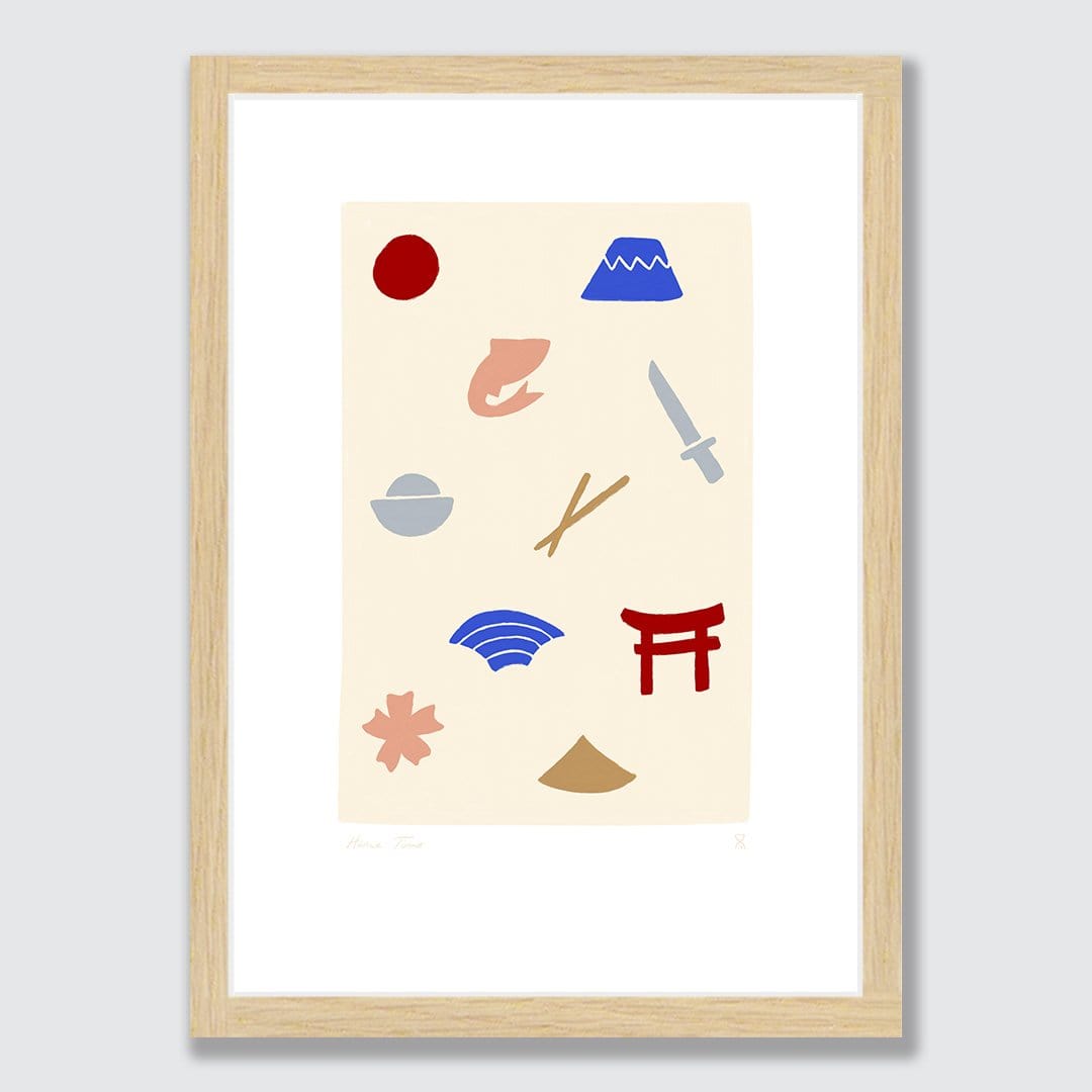 Japanese Memories Art Print by Home Time