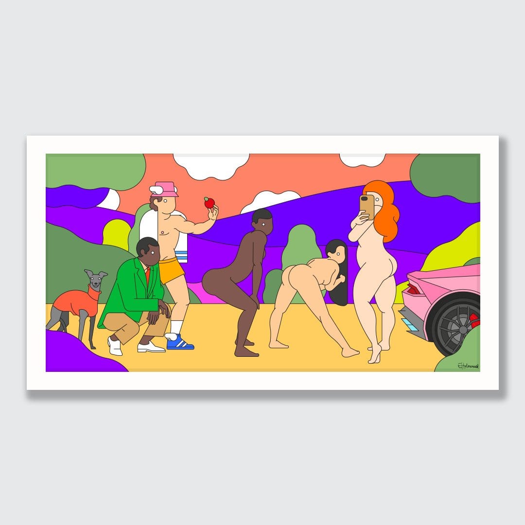 Judgement of Paris Art Print by Emile Holmewood