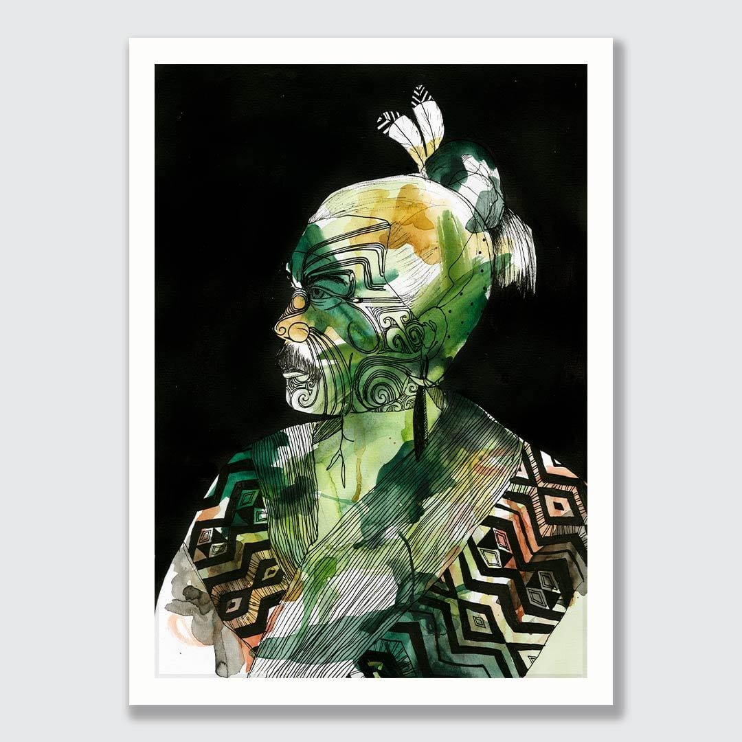 Kamariera Te Hau Takiri Wharepapa Art Print by Makus Art