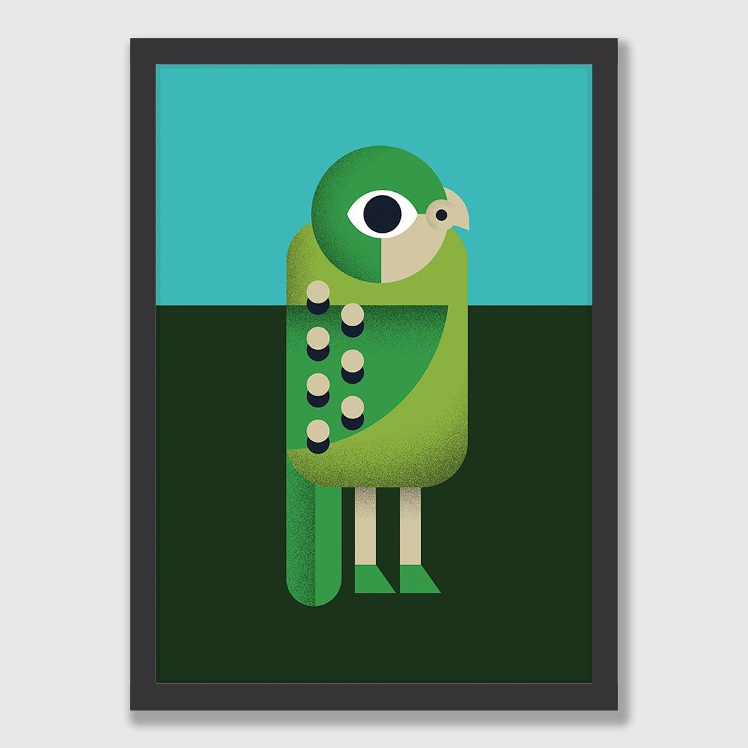 Kakapo Art Print by Beth Xia