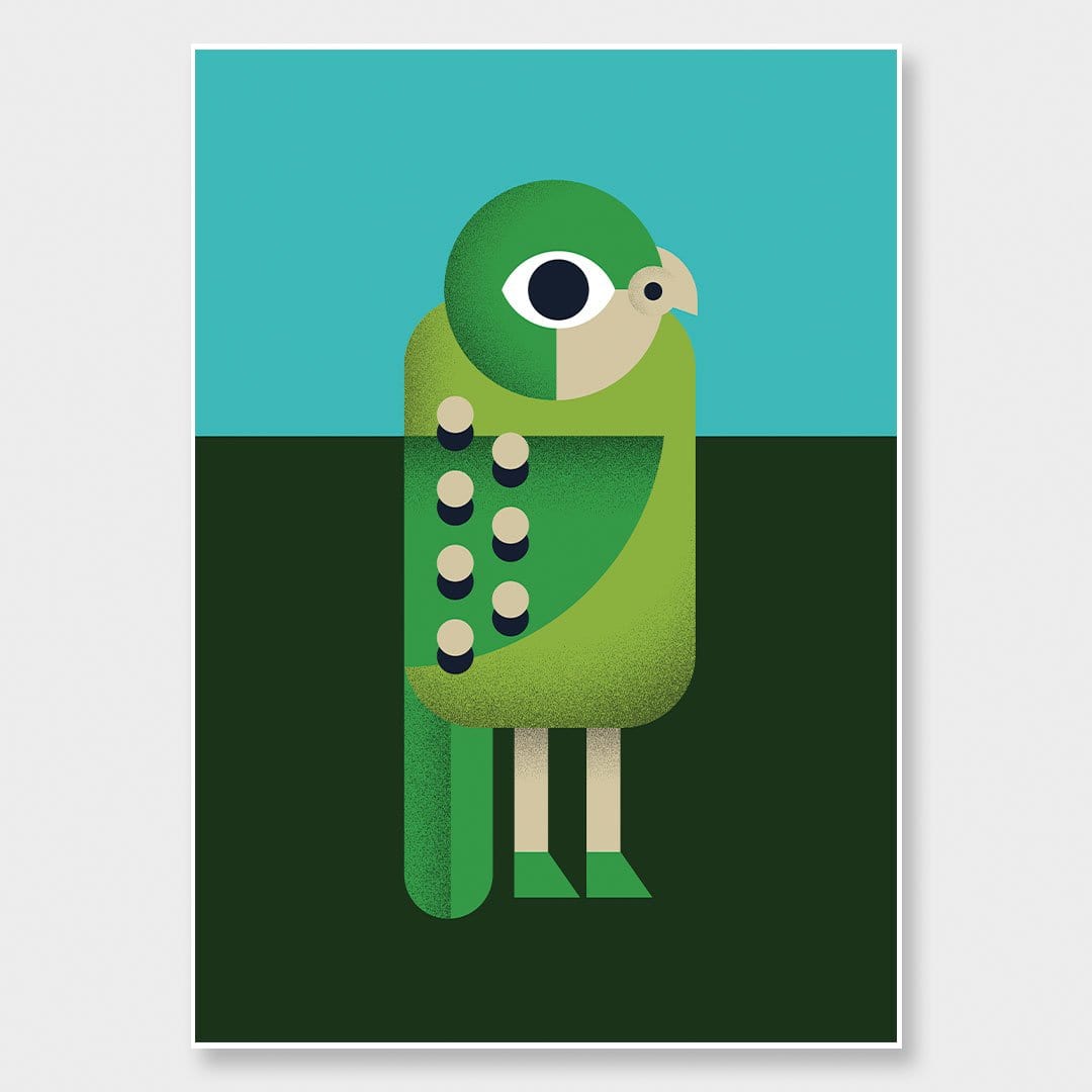 Kakapo Art Print by Beth Xia