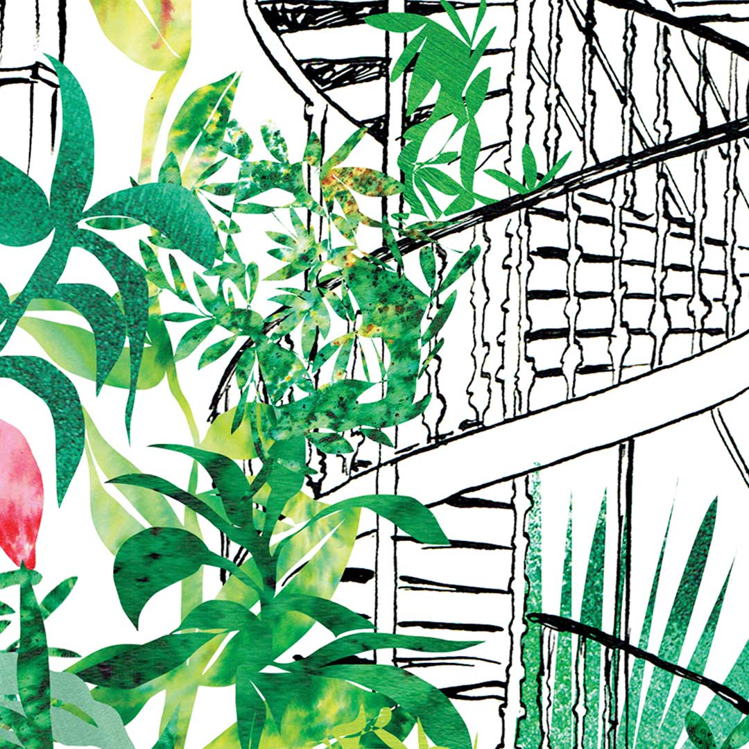 Kew Gardens Art Print by Harriet Popham