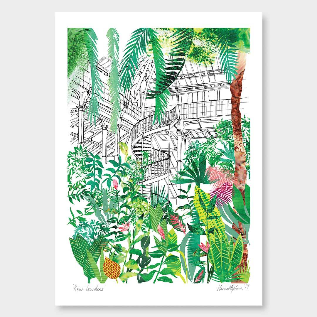 Kew Gardens Art Print by Harriet Popham