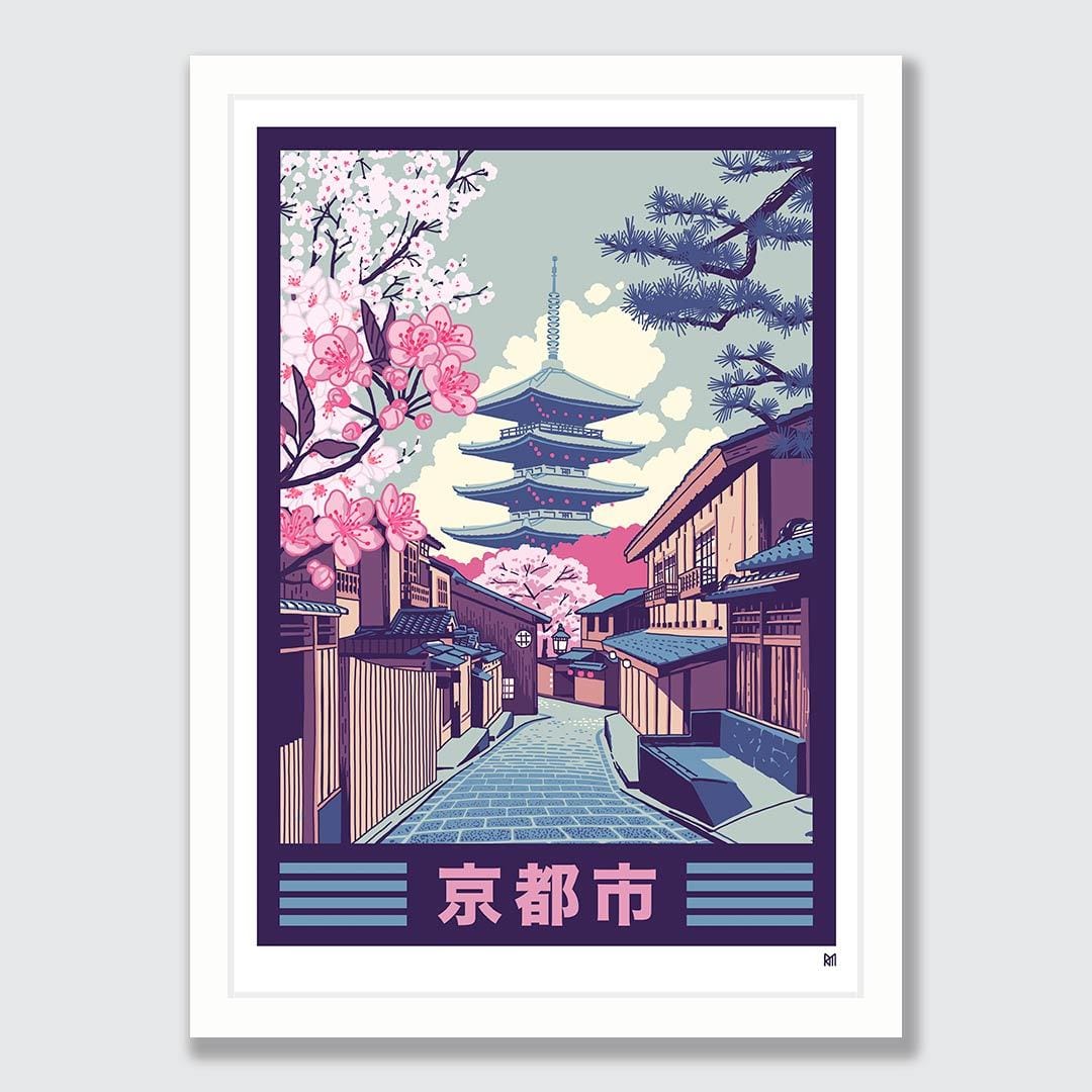Kyoto Art Print by Ross Murray