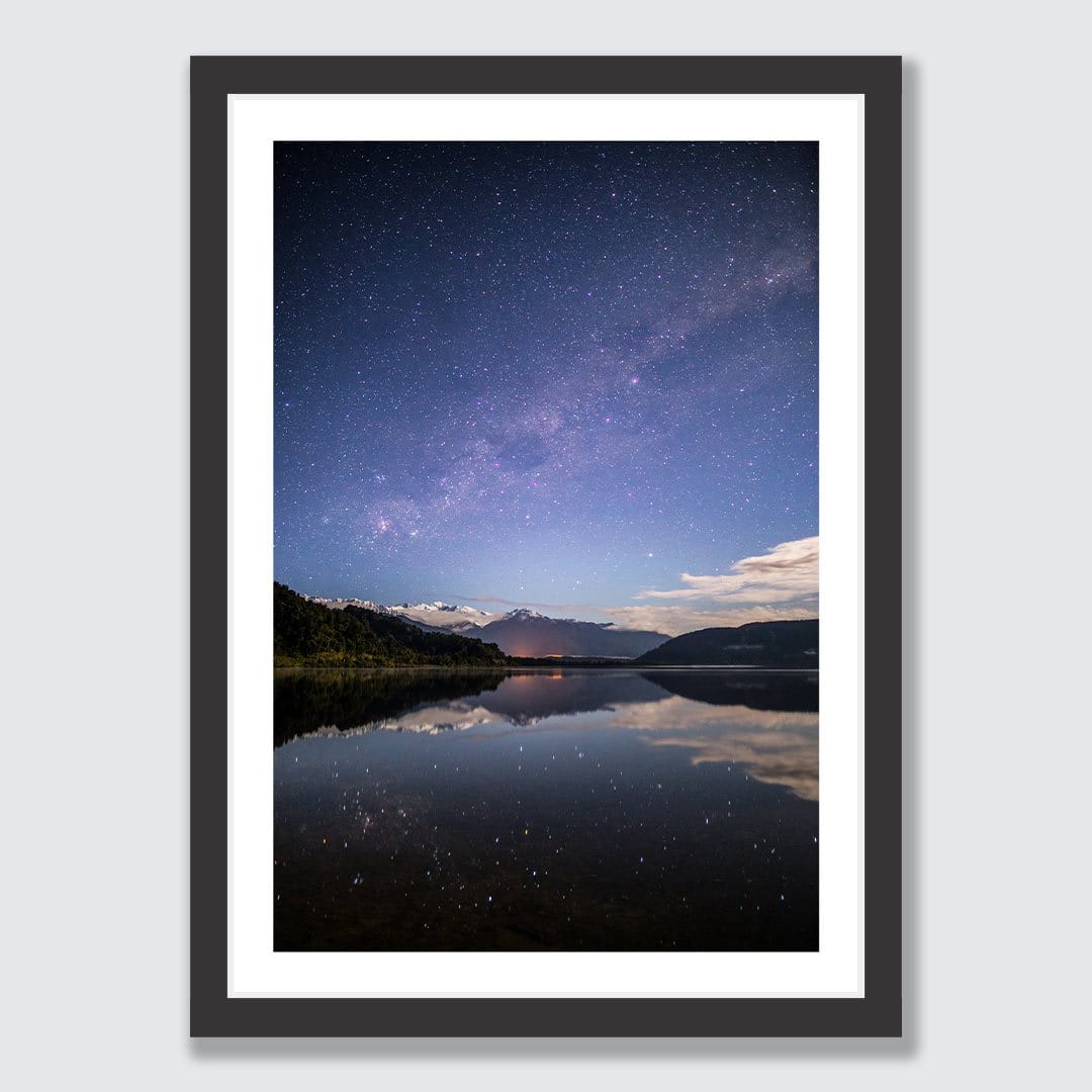 Lake Mapourika Photographic Print by Mike Mackinven
