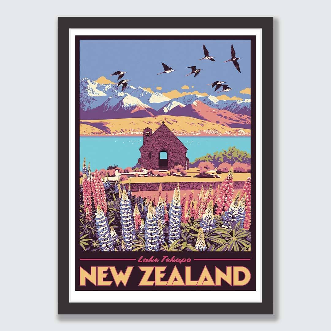 Lake Tekapo Art Print by Ross Murray