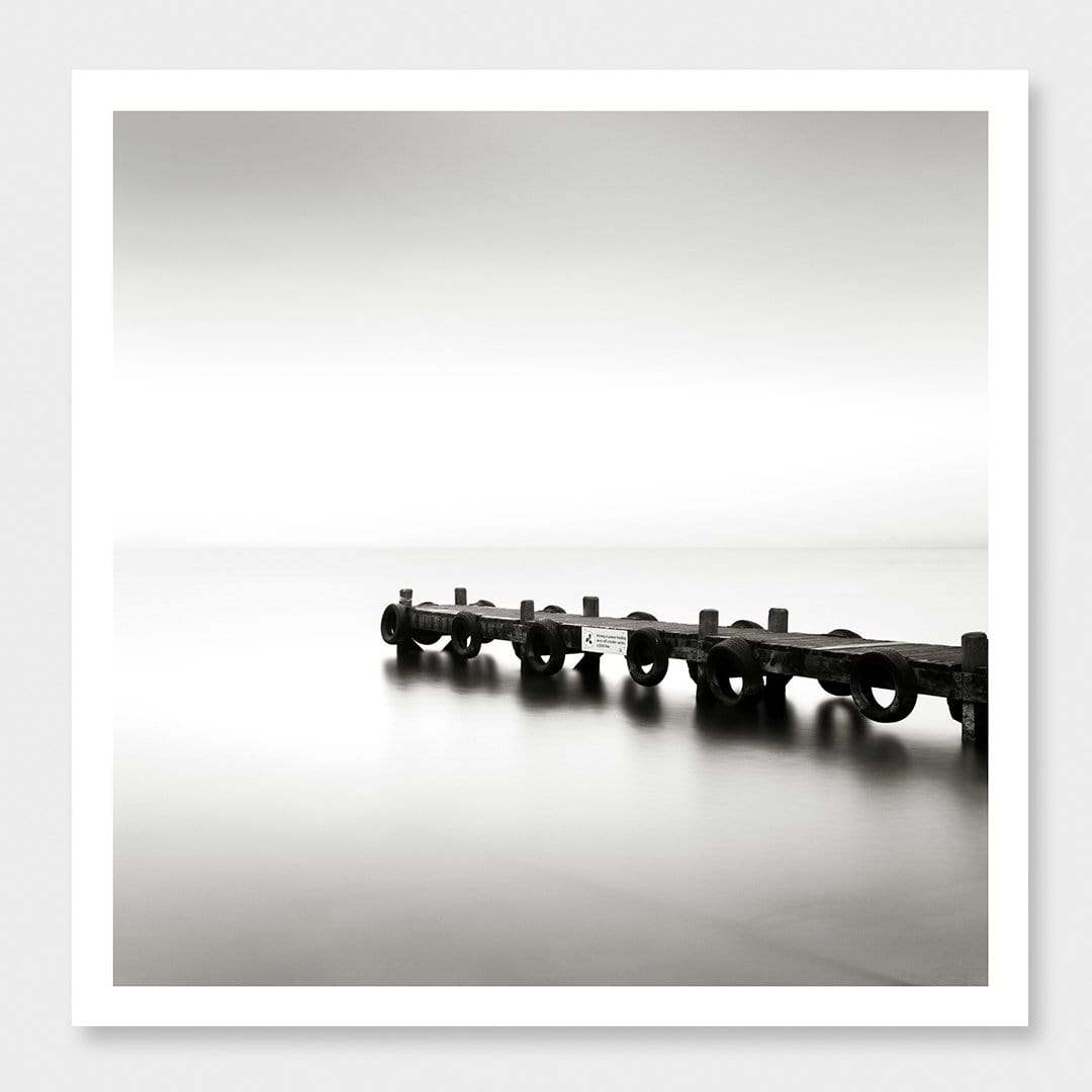 Lake Jetty Photographic Art Print by Jeremy Senior