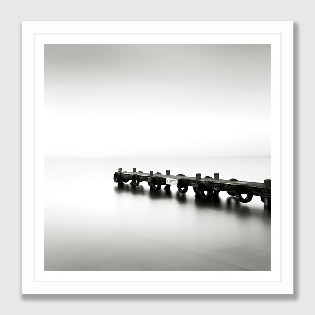 Lake Jetty Photographic Art Print by Jeremy Senior