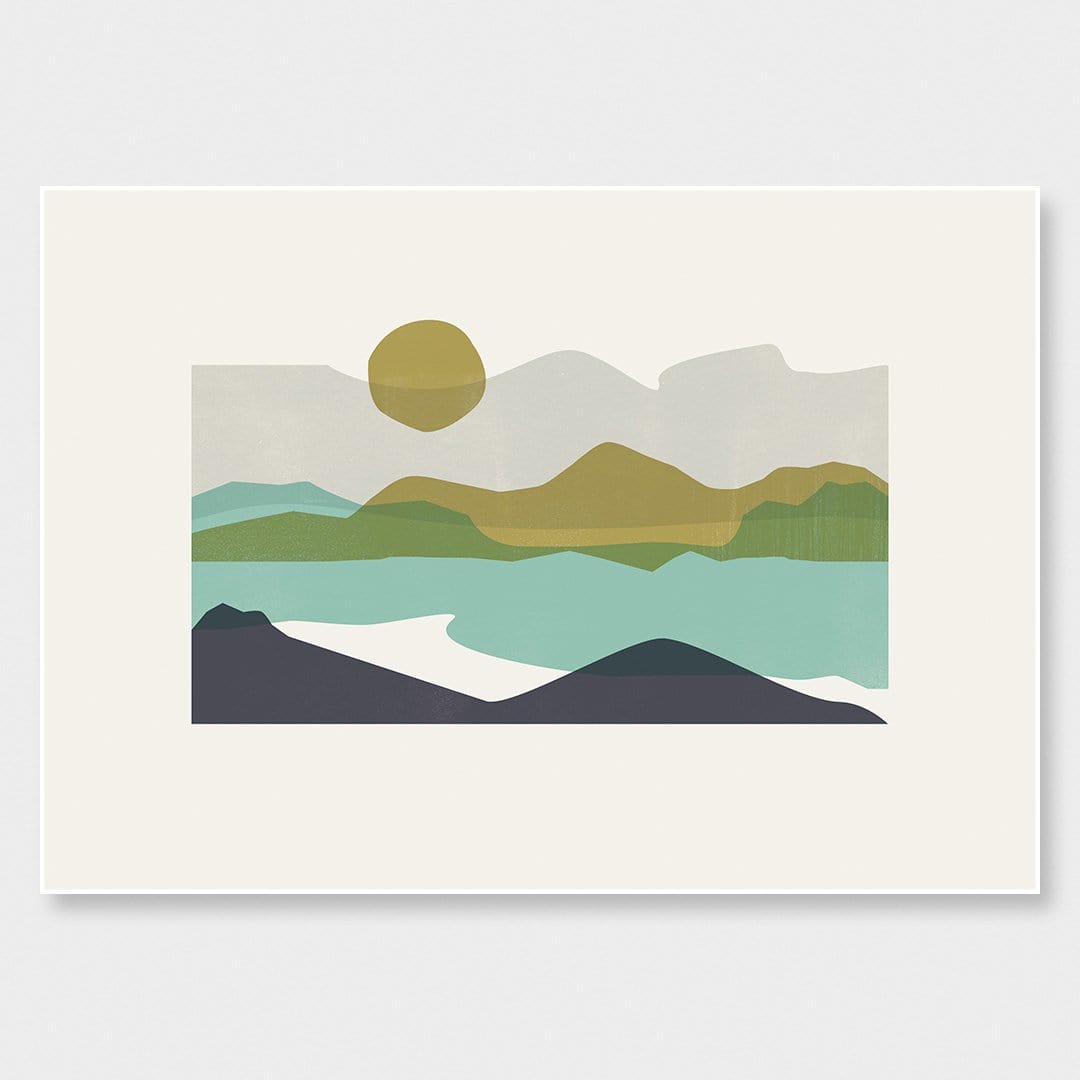 Landscape Art Print by Sarah Parkinson