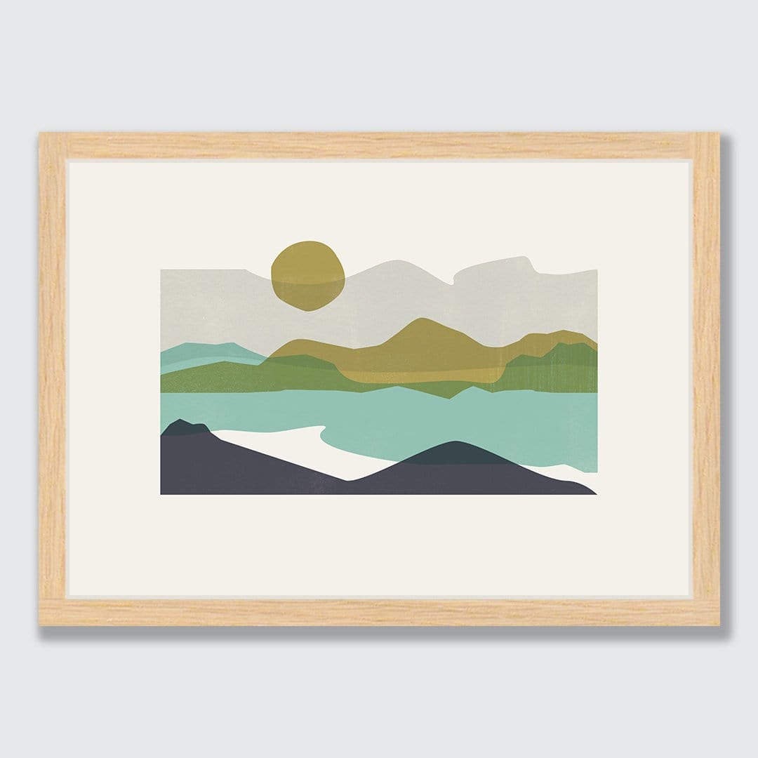 Landscape Art Print by Sarah Parkinson