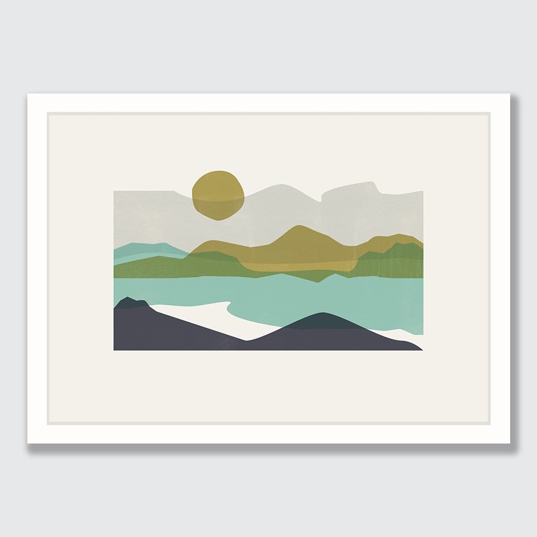 Landscape Art Print by Sarah Parkinson