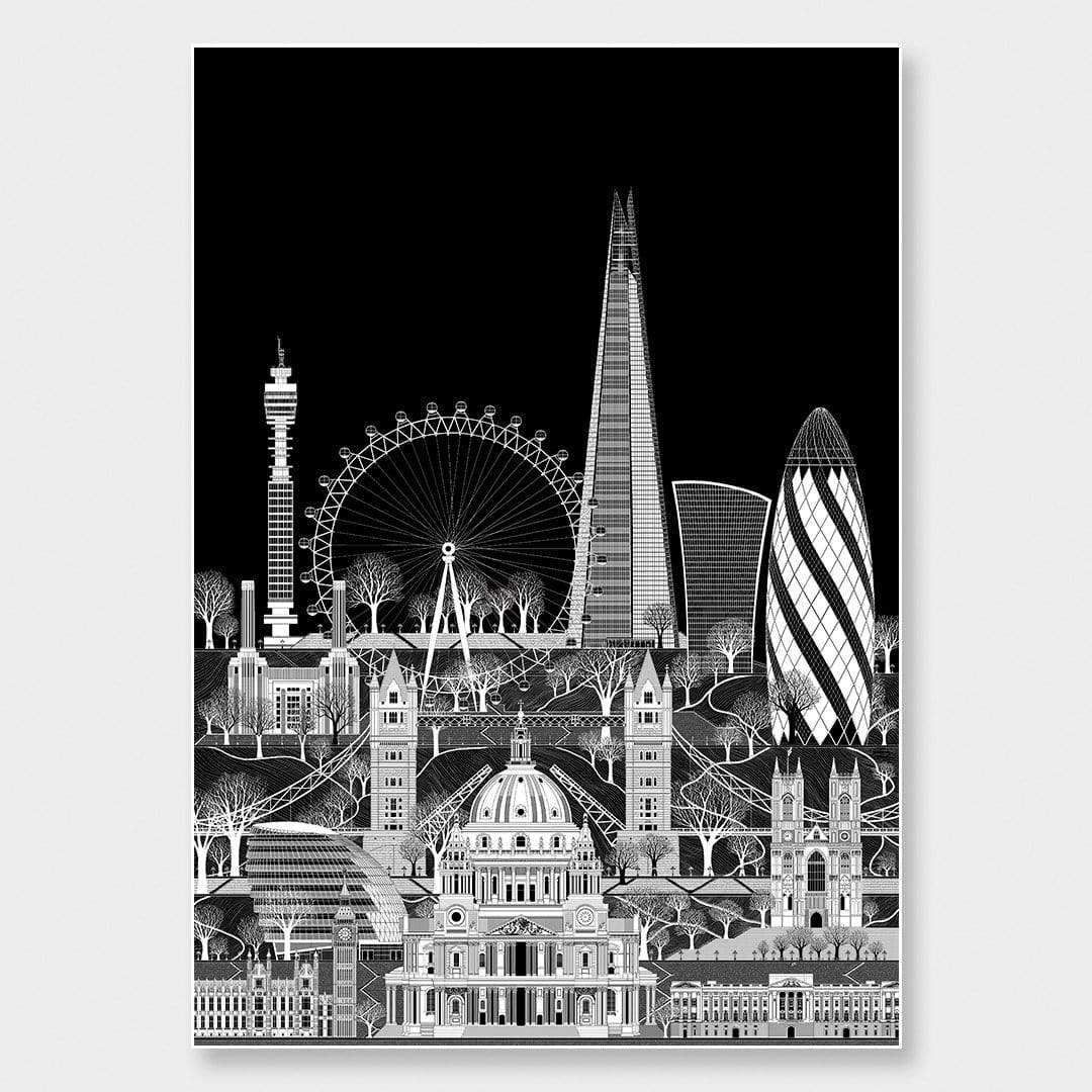 London Reimagined Art Print by Glenn Mulholland