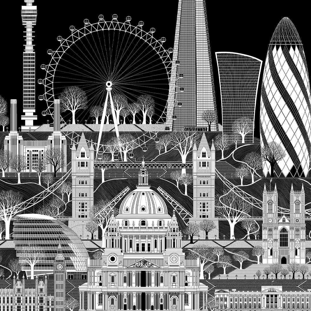 London Reimagined Art Print by Glenn Mulholland