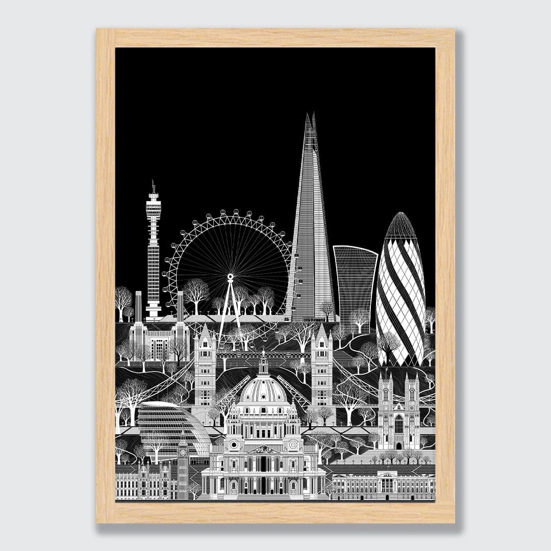 London Reimagined Art Print by Glenn Mulholland