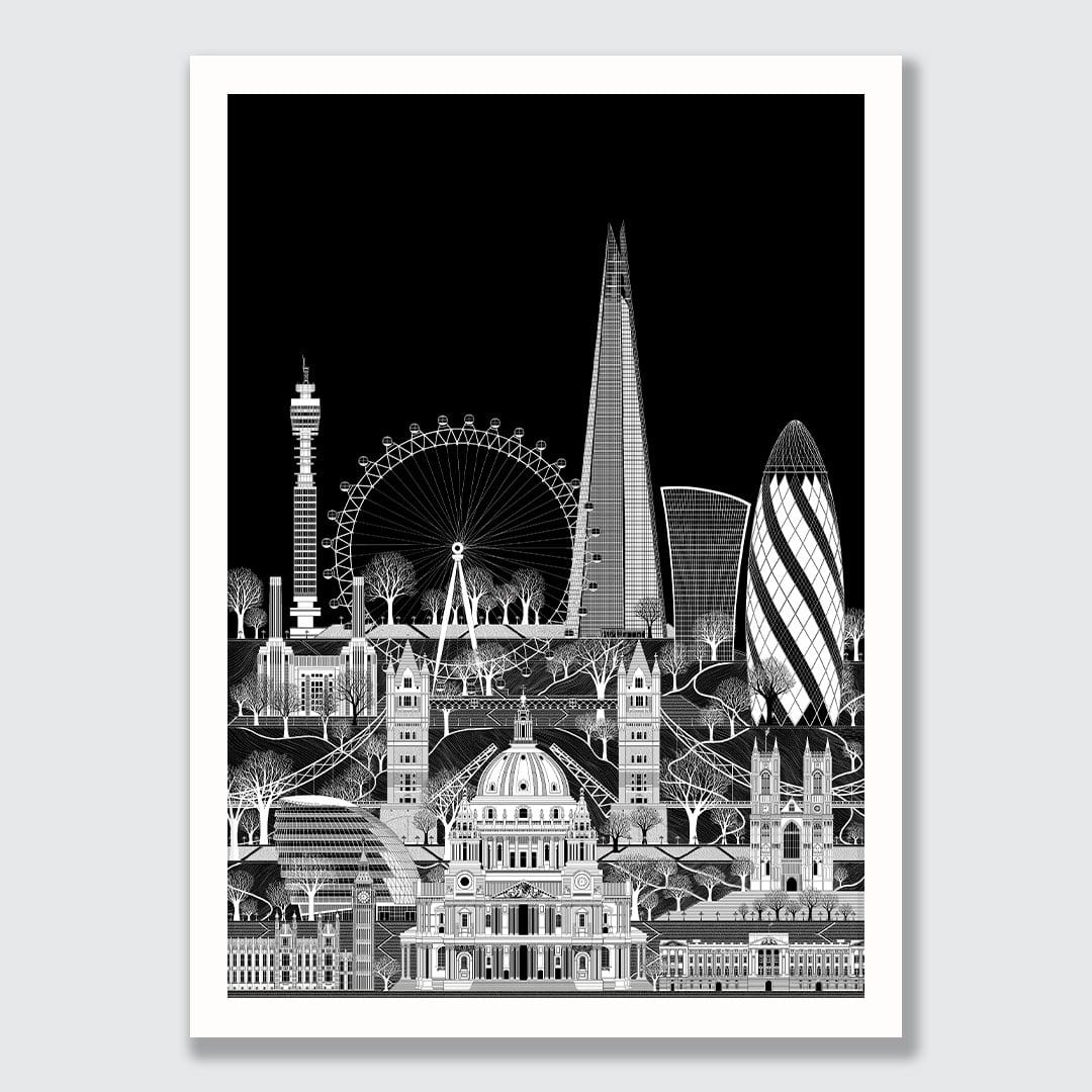 London Reimagined Art Print by Glenn Mulholland
