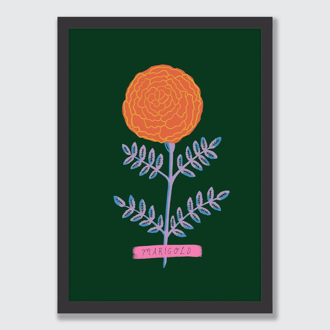 Marigold Art Print by Crissie Rodda