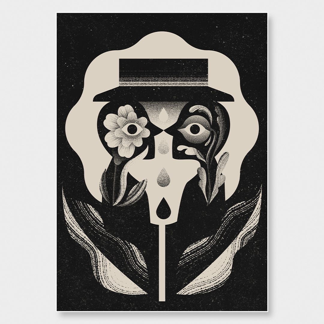 Memory Flower Art Print by Beth Xia