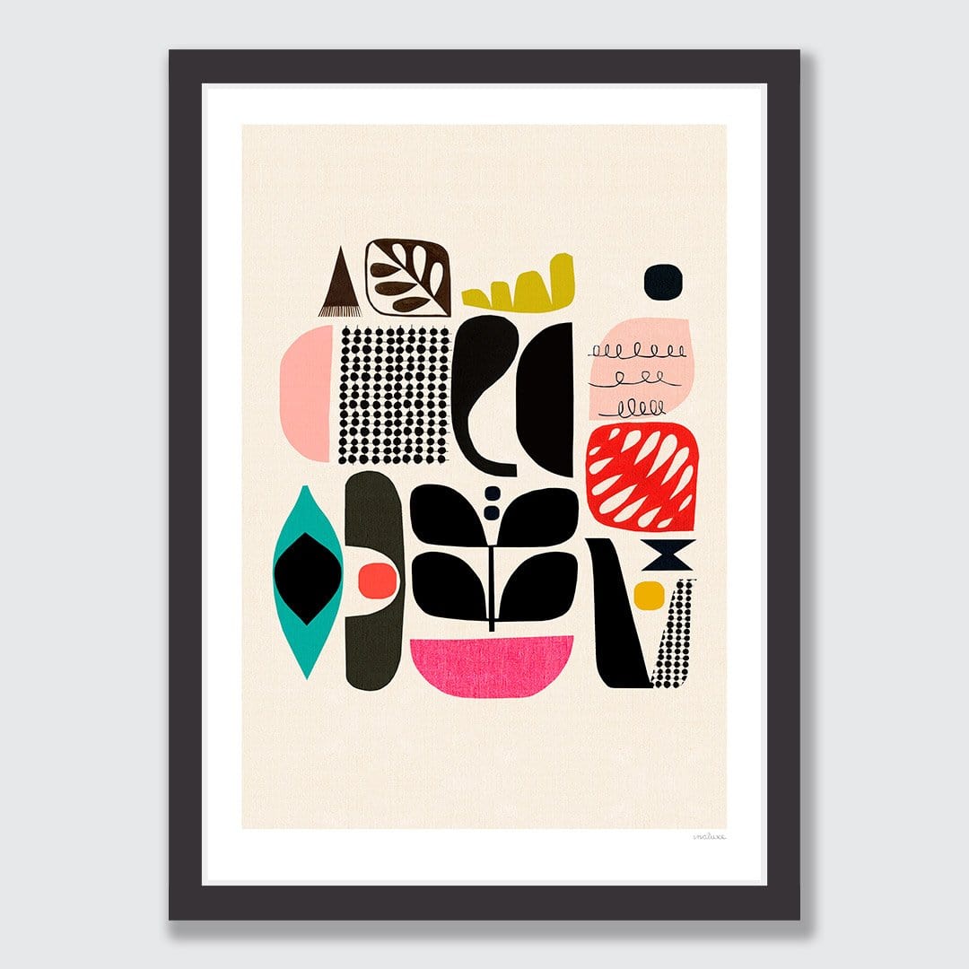 Mixed Lollies Print by Inaluxe
