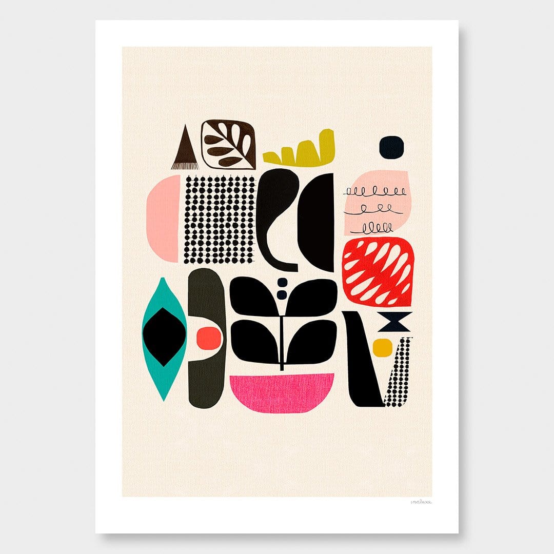 Mixed Lollies Print by Inaluxe