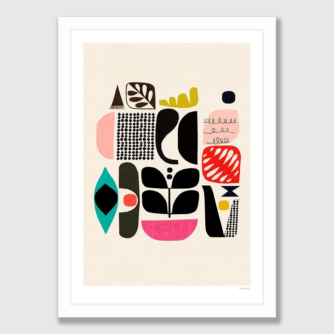 Mixed Lollies Print by Inaluxe
