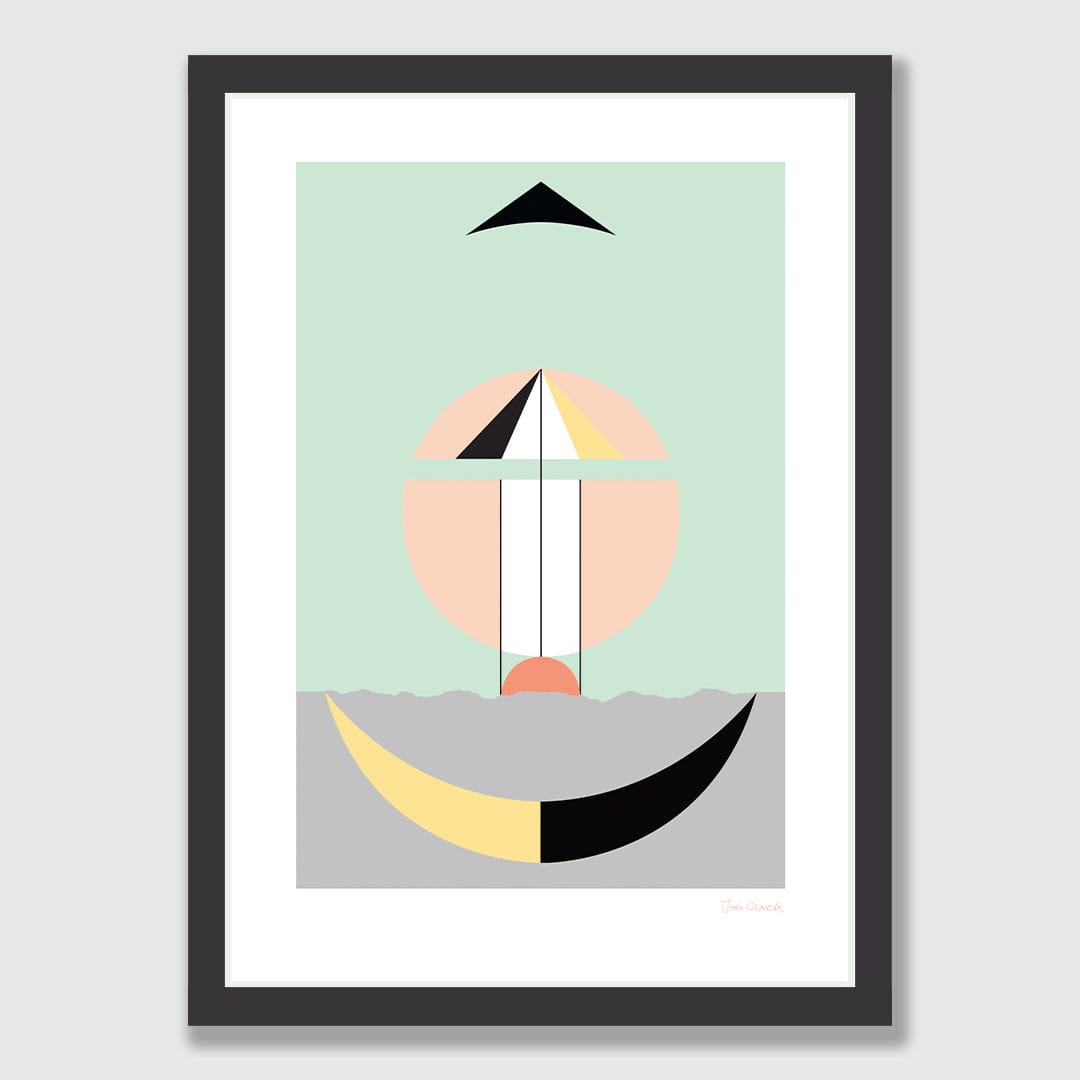 Moonrise Art Print by Jodi Clark