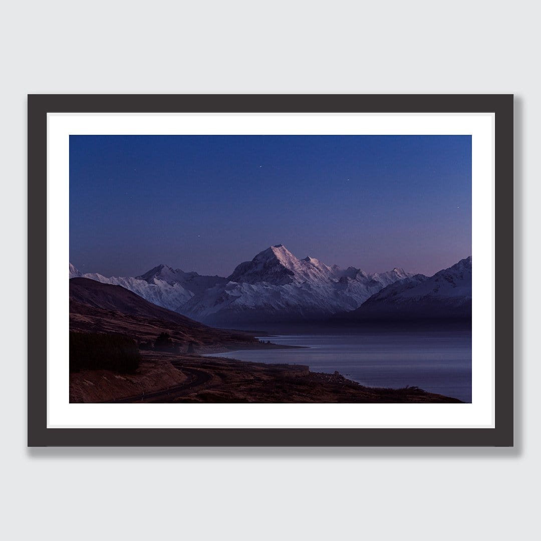 Morning Glow - Mount Cook Photographic Print by Mike Mackinven