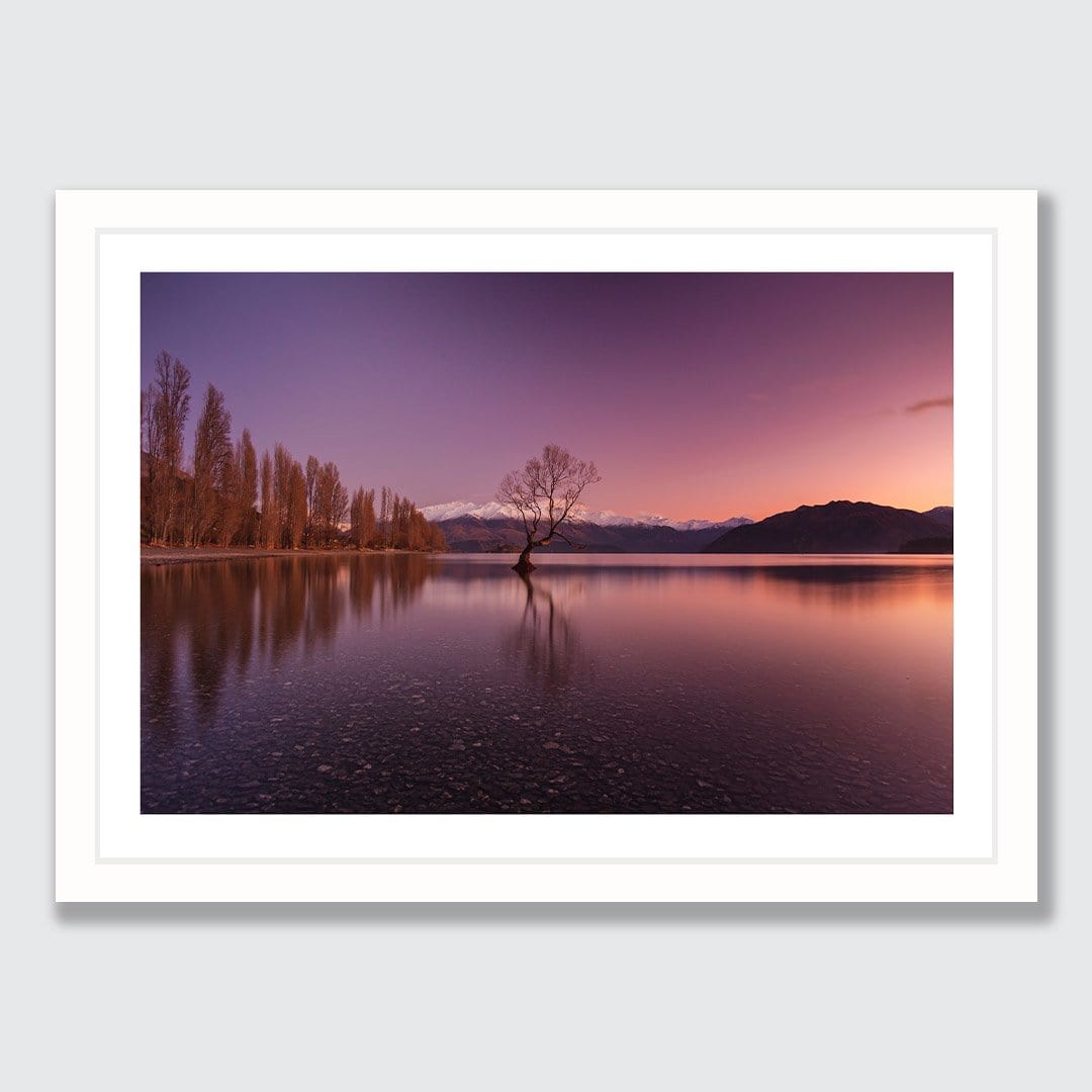 Morning Glow - Wanaka Photographic Print by Mike Mackinven