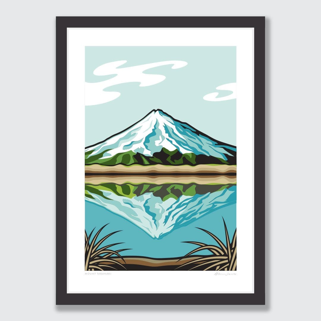 Mount Taranaki Art Print by Glenn Jones