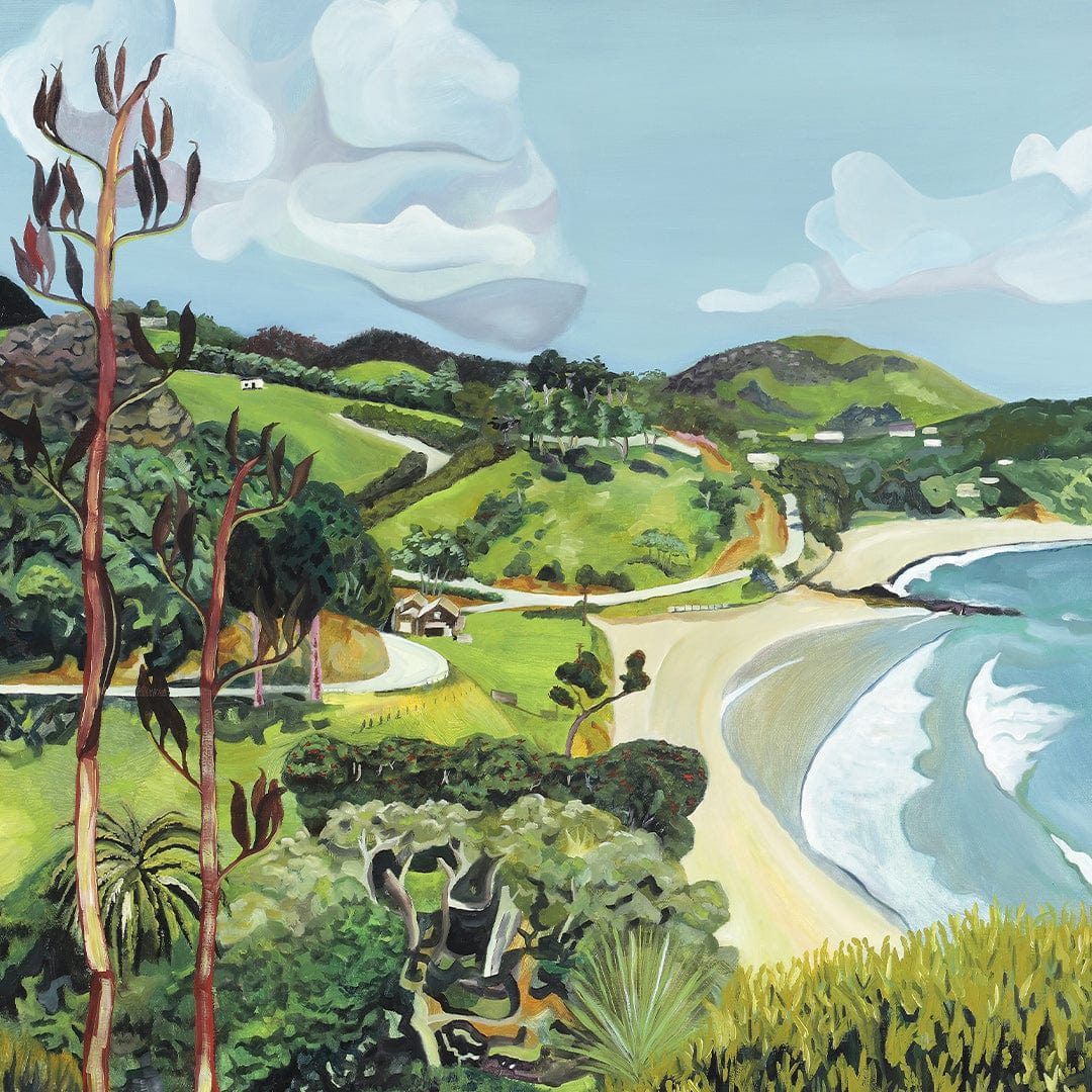 Moureeses Bay Art Print by Guy Harkness
