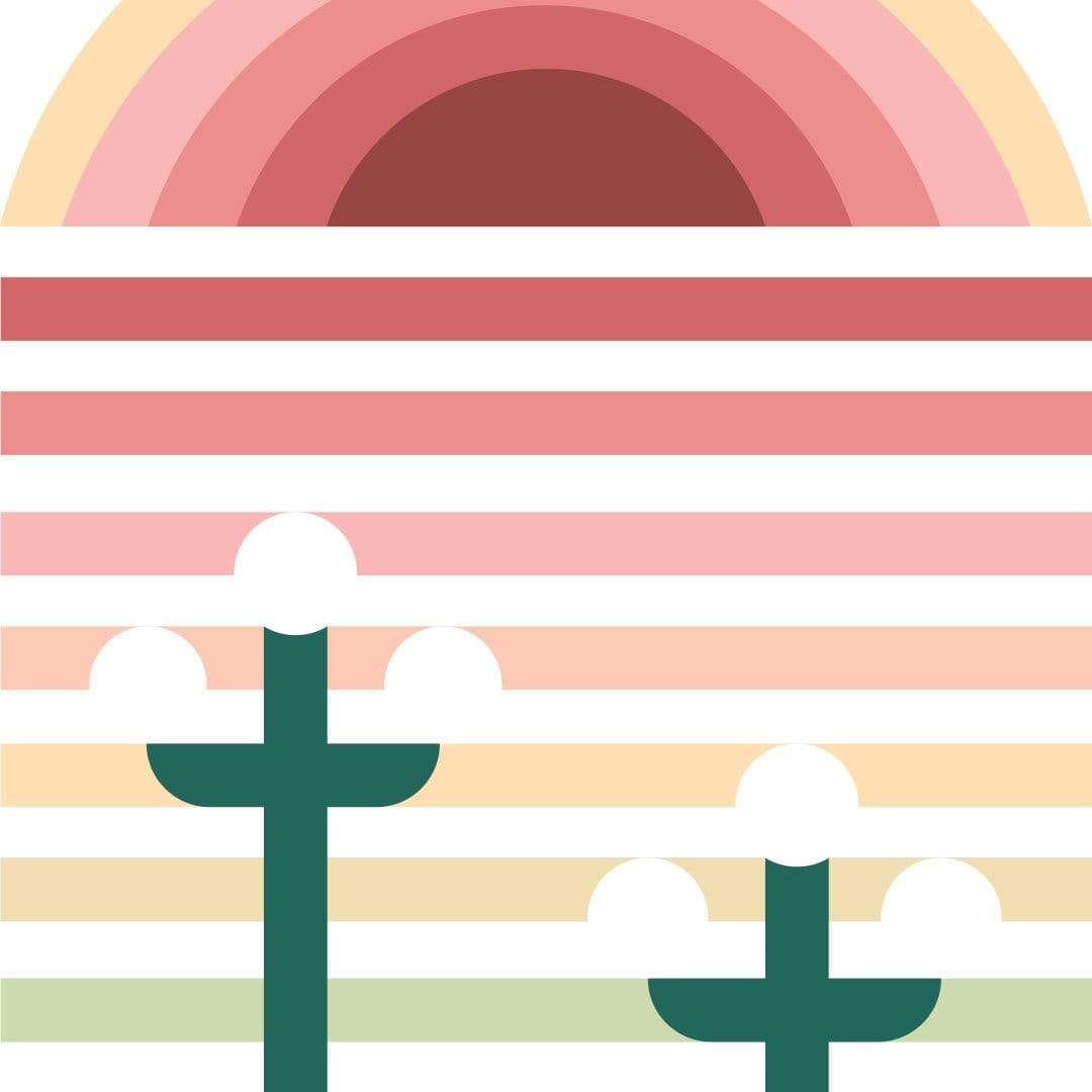Napier Scandi Art Print by OSLO