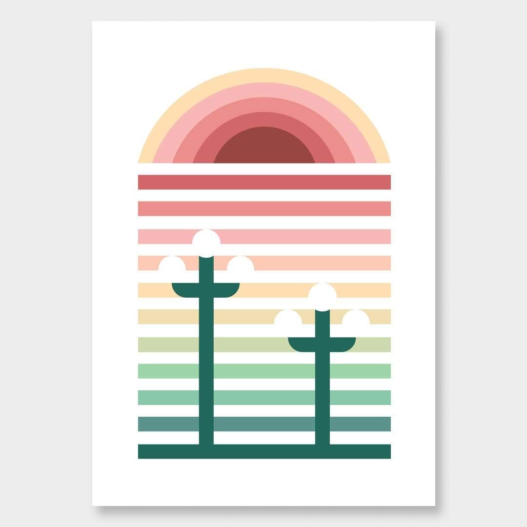 Napier Scandi Art Print by OSLO