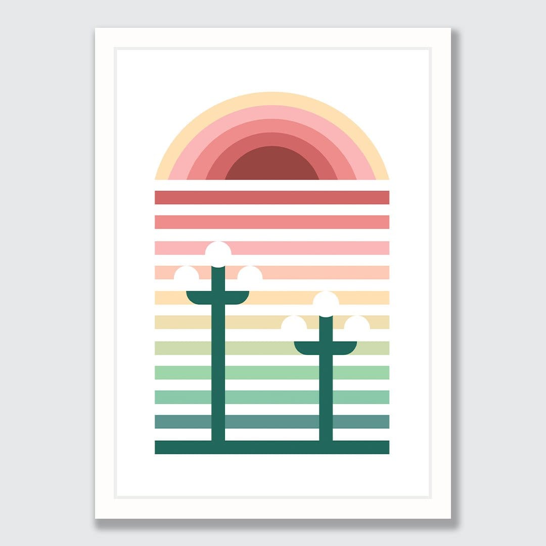 Napier Scandi Art Print by OSLO