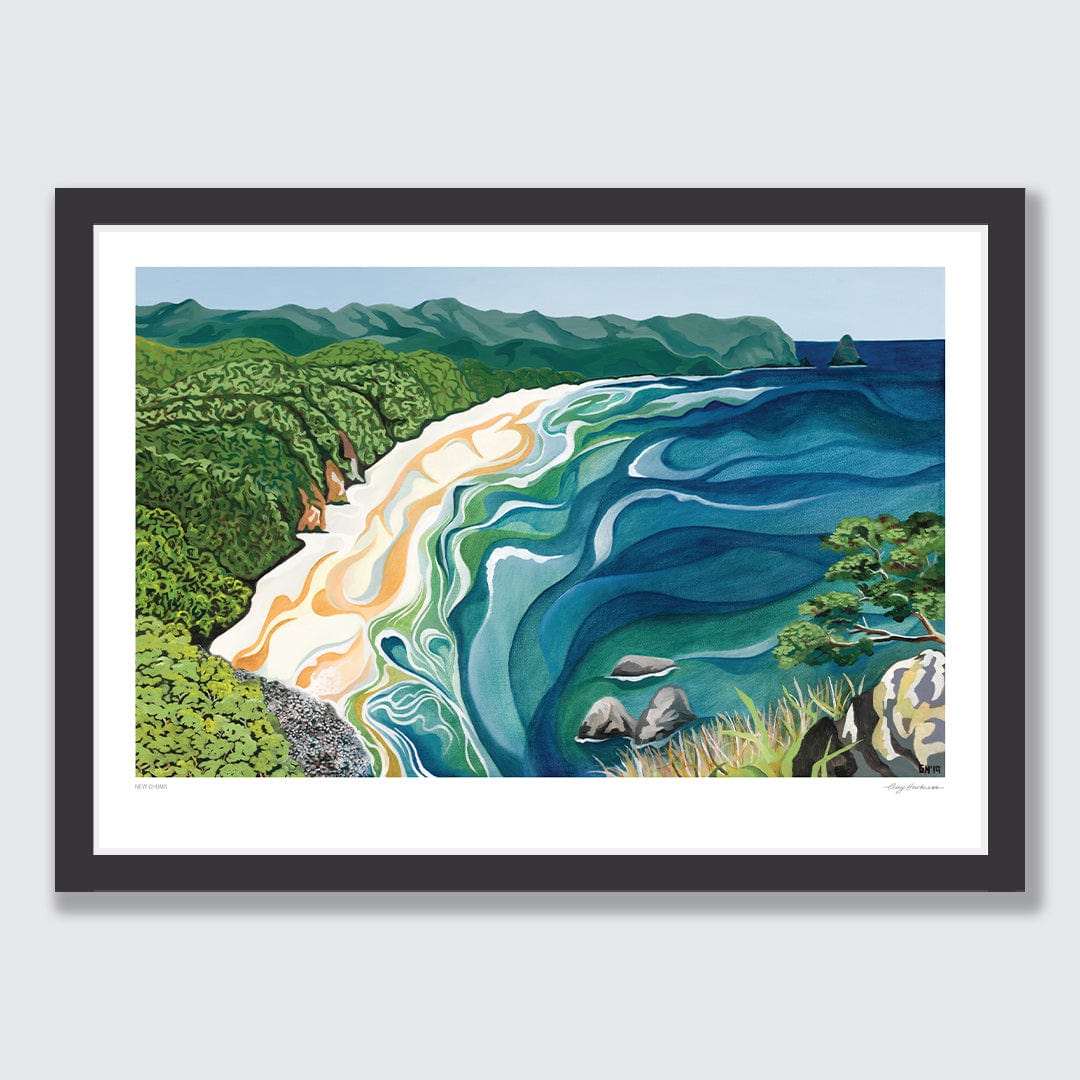 New Chums Art Print by Guy Harkness