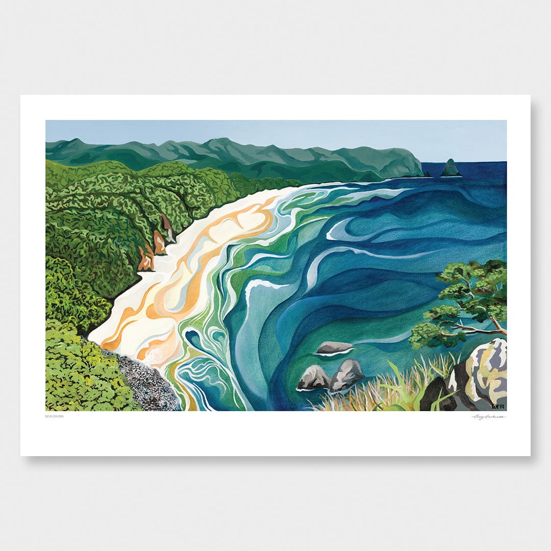 New Chums Art Print by Guy Harkness