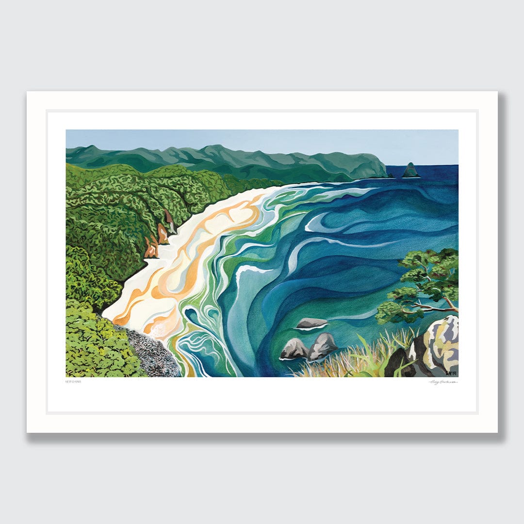 New Chums Art Print by Guy Harkness