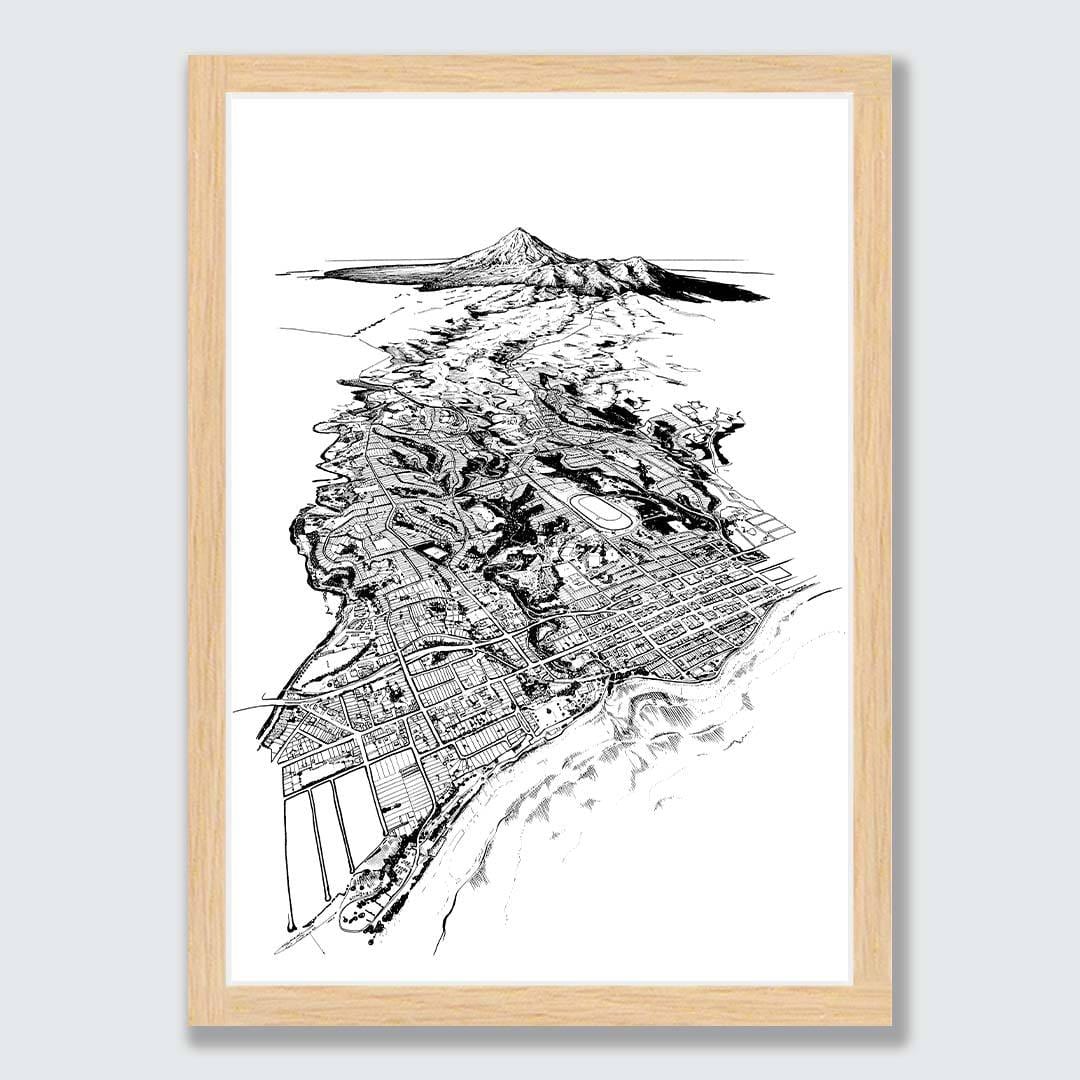 New Plymouth Art Print by Citizen Art