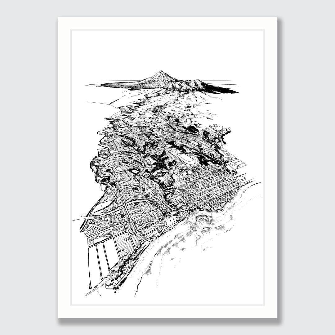 New Plymouth Art Print by Citizen Art