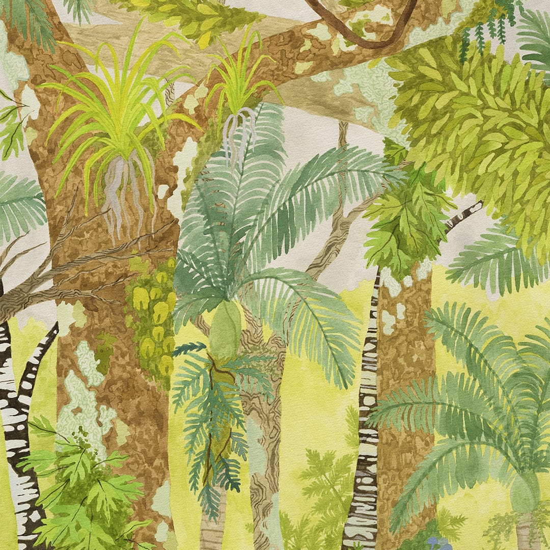 Nikau Grove Art Print by Emma Huia Lovegrove
