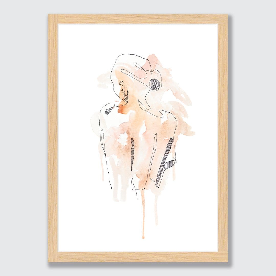 Nude 4 Art Print by Makus Art