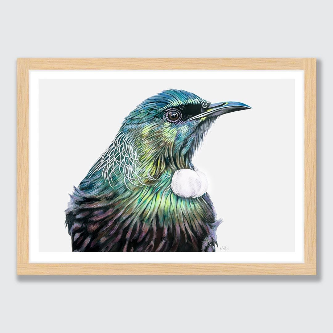 Ossie Tui Art Print by Margaret Petchell
