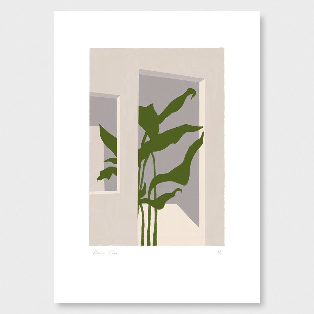 Overgrown Lily Art Print by Home Time