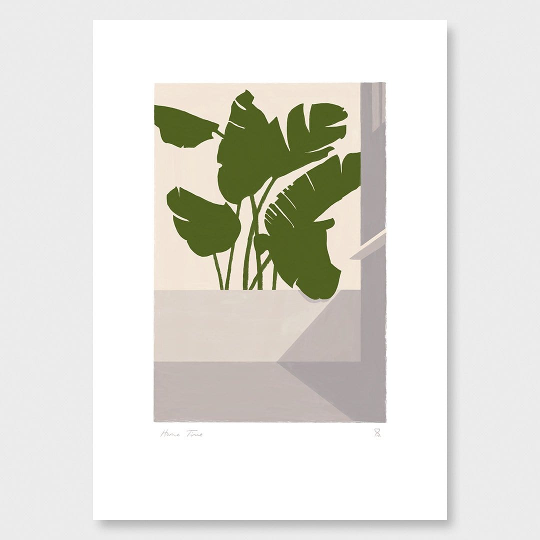 Overgrown Palm Art Print by Home Time