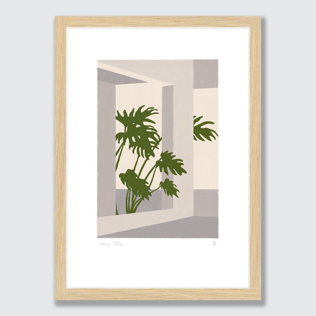 Overgrown Philodendron Art Print by Home Time