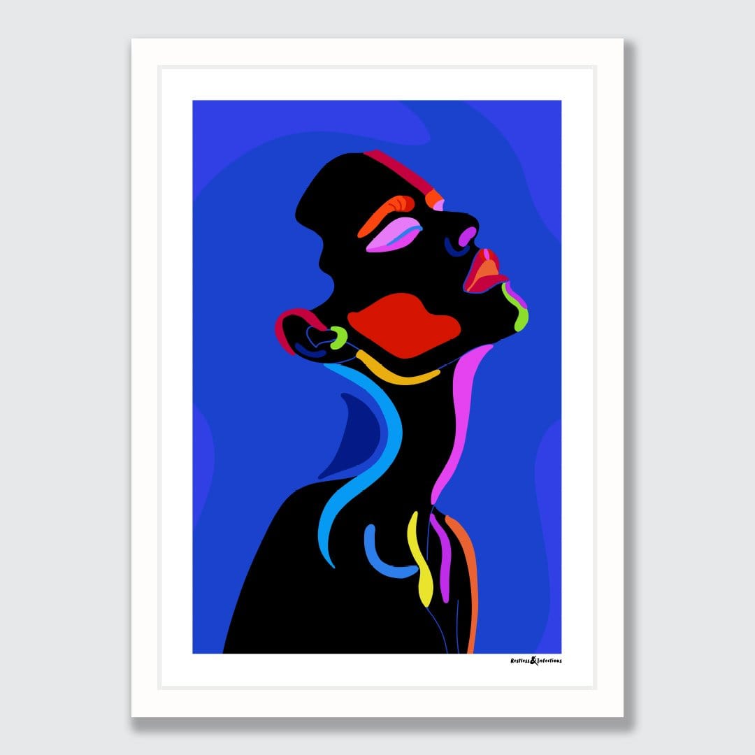 Pacific Blue Art Print by Restless &amp; Infectious