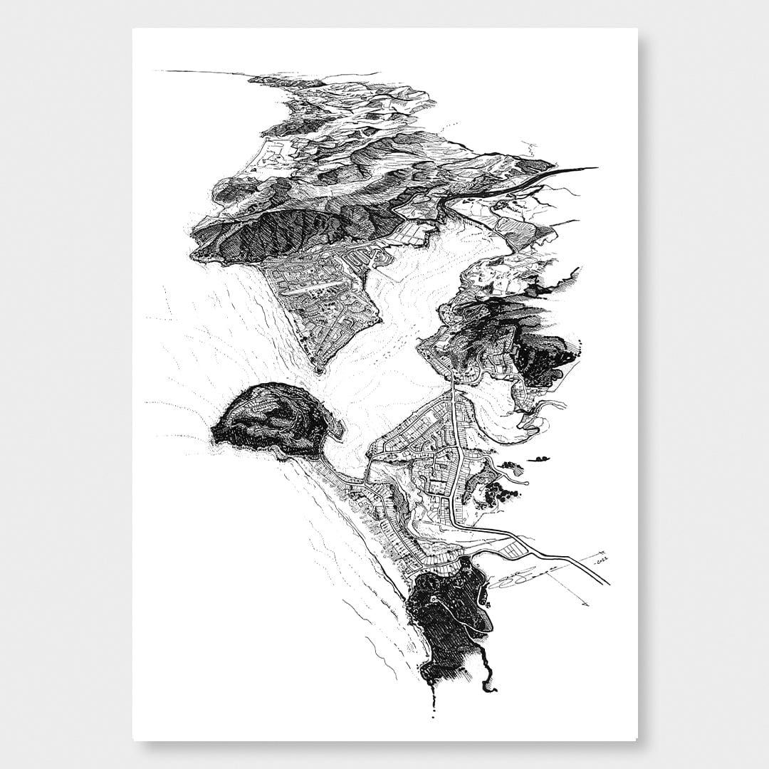 Pauanui Art Print by Citizen Art