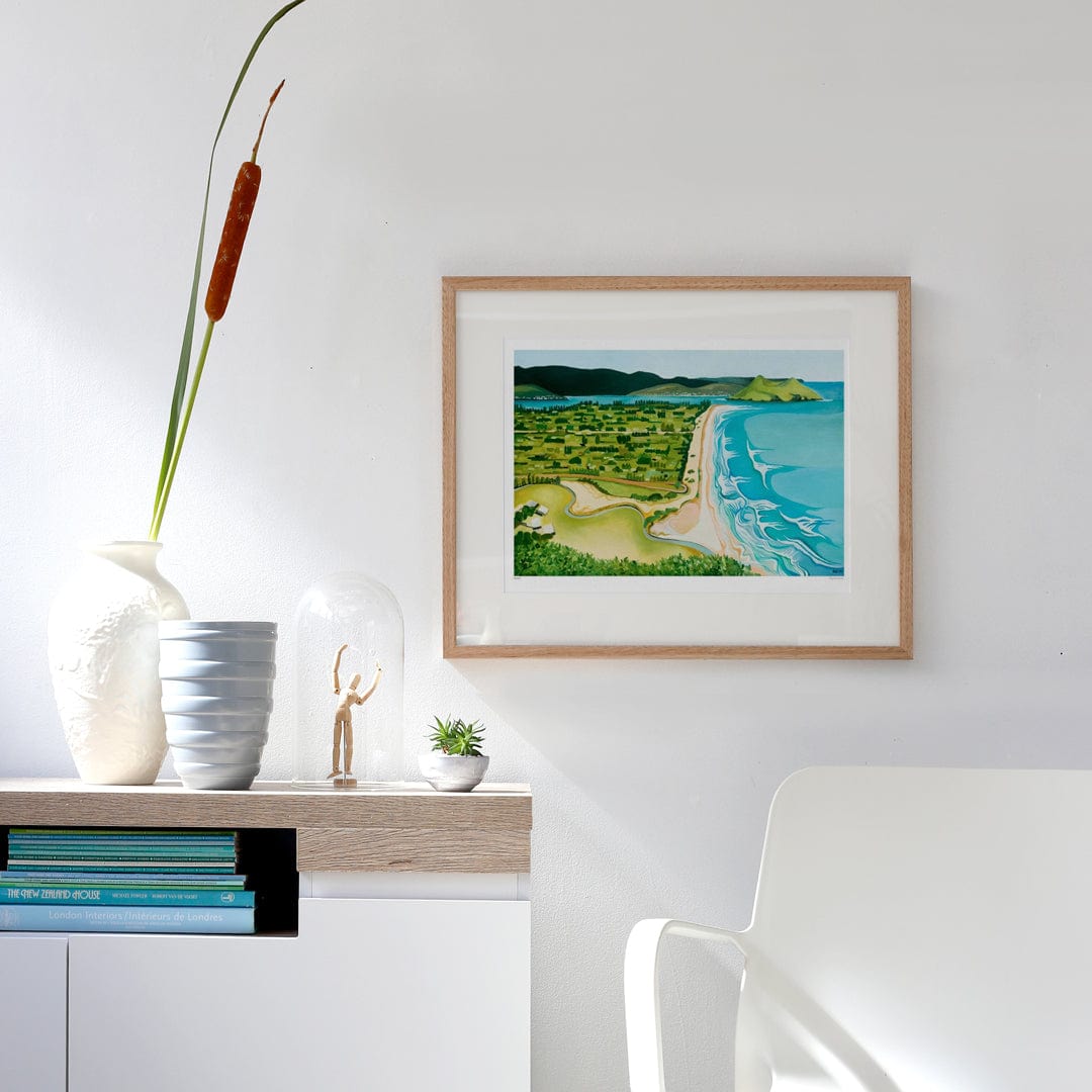 Pauanui Art Print by Guy Harkness