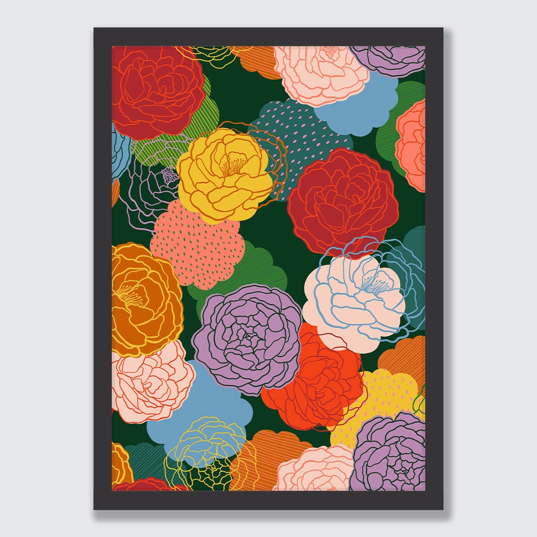 Peonies Art Print by Crissie Rodda