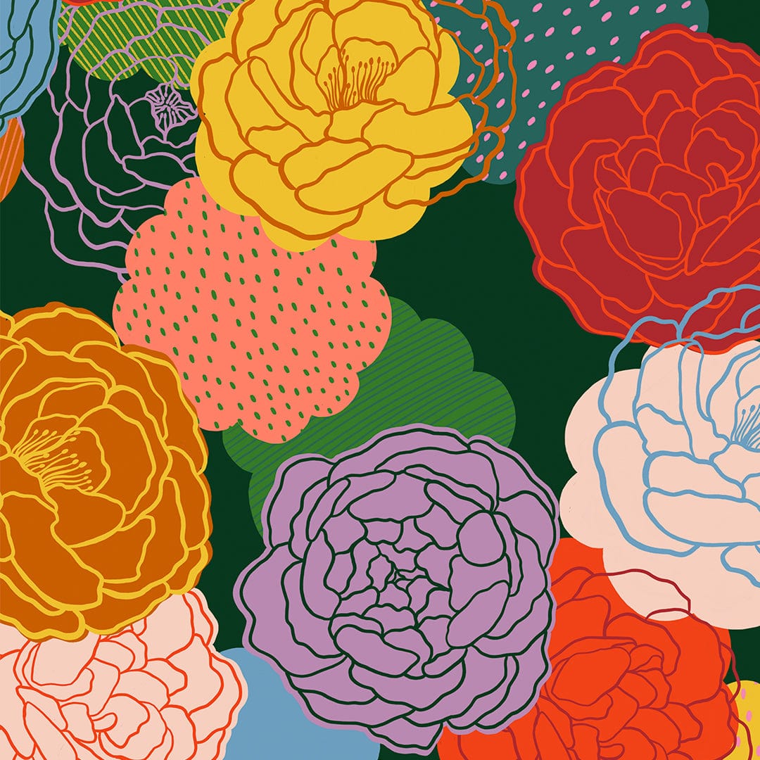 Peonies Art Print by Crissie Rodda